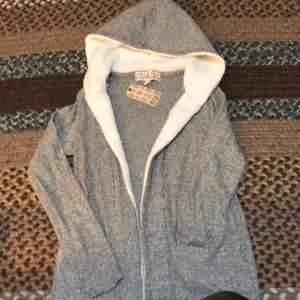 Pink Republic Sweater Top w/ Hood